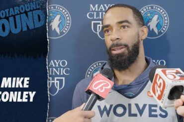 “Naz Is A Starting Caliber Player.” | Mike Conley Shootaround Sound | 01.20.24