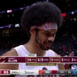Jarrett Allen talks about the motivation behind the Cavaliers NBA long seven game winning streak