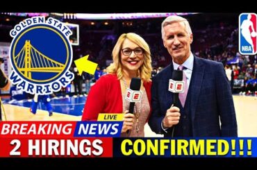 🚨😱 EXCLUSIVE! WONDERFUL NEWS! WARRIORS CONFIRMED TWO BIG NBA HIGHLIGHTS! GOLDEN STATE WARRIORS NEWS