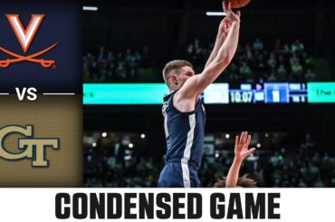 Virginia vs. Georgia Tech Condensed Game | 2023-24 ACC Men’s Basketball