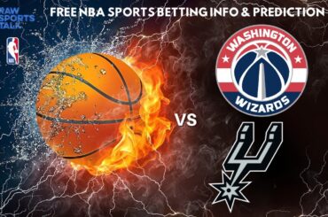 Washington Wizards VS San Antonio Spurs : NBA Betting Info For 1/20/24