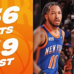 Jalen Brunson (38 PTS) & Julius Randle (18 PTS) Combine for 56 PTS In Knicks W! 🔥| January 20, 2024
