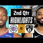 LA Clippers vs Brooklyn Nets Full Highlights 2nd QTR | Jan 21 | 2024 NBA Regular Season