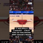 Bulls announcer Stacey King expresses his disgust with fans booing Jerry Krause’s wife #NBA #Bulls