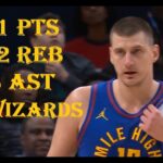 Nikola Jokic 41 Pts 12 Reb 8 Ast Denver Nuggets vs Washington Wizards HIGHLIGHTS