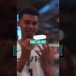 Wemby and Trae Young 🤯👀 #victorwembanyama #wemby #nba