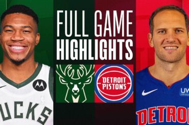 BUCKS at PISTONS | FULL GAME HIGHLIGHTS | January 22, 2024