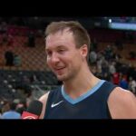 Luke Kennard Walk Off Interview | Grizzlies vs. Raptors
