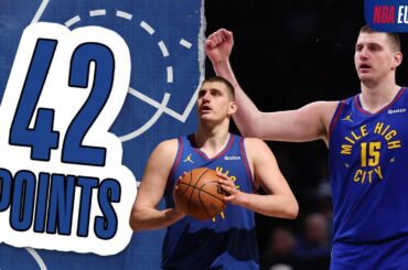 MAGICAL from the Joker 🃏42 points, 12 rebound & 8 assists!! | All Plays v Washington Wizards