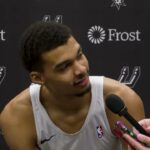 2023-24 San Antonio Spurs Season | Victor Wembanyama's Post-Game Interview 1.22.2024