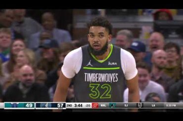 Karl-Anthony Towns GOES OFF FOR 44 PTS In The 1ST HALF! 👀🔥| January 22, 2024