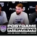 Malik Monk, Domantas Sabonis & Coach Brown | Postgame Pressers 1.22.24