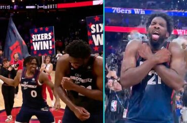 Joel Embiid talks 70-pt performance vs Spurs, Postgame Interview