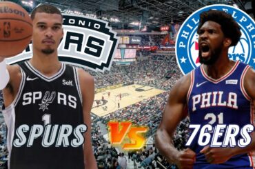 San Antonio Spurs vs Philadelphia 76ers Live Play by Play & Reaction