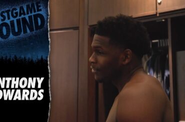 "We're Gonna Learn From It." | Anthony Edwards Postgame Sound | 01.22.24