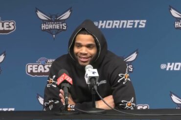 Miles Bridges PostGame Interview | Philadelphia 76ers vs Charlotte Hornets