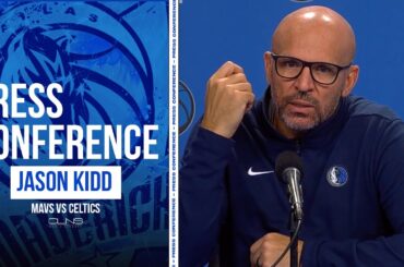 Jason Kidd: Celtics PICKED ON Luka Doncic | Mavericks Postgame Interview