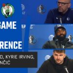 Jason Kidd, Kyrie Irving, & Luka Dončić | Post Conference vsBOS | 01/23/24