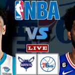Charlotte Hornets vs Philadelphia 76ers | NBA Live Scoreboard