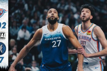 Minnesota Timberwolves Fall To Oklahoma City Thunder, 102-97 | 01.20.24