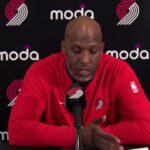 Chauncey Billups Postgame Interview | Portland Trail Blazers 109, Oklahoma City Thunder 111