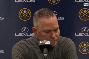 Postgame Interview | Michael Malone praises Nikola and Jamal after Nuggets beat Pacers 114-109