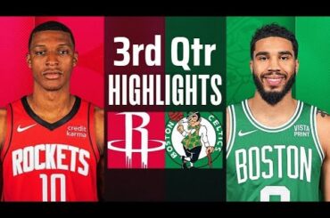 Boston Celtics vs. Houston Rockets 3rd Qtr Full Highlights - Jan. 21 | NBA 2024 Highlights