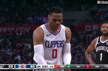 Russell Westbrook 23 pts 9 reb 6 ast vs Brooklyn Nets | 2024-01-21