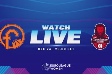 Beretta Famila Schio v Casademont Zaragoza | Full Basketball Game | EuroLeague Women 2023-24