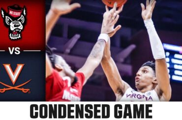 NC State vs. Virginia Condensed Game | 2023-24 ACC Men’s Basketball