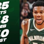 Giannis Antetokounmpo Records 7th Triple-Double of the Season! 😤 | January 24, 2024