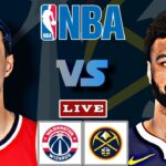 Washington Wizards vs Denver Nuggets | NBA Live Play by Play Scoreboard