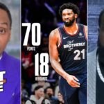 FIRST TAKE | "He is NBA’s best player now!" - Stephen A. on Joel Embiid records HISTORIC 70 Pts