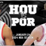 Houston Rockets vs Portland Trail Blazers Full Game Highlights | Jan 24 | 2024 NBA Season