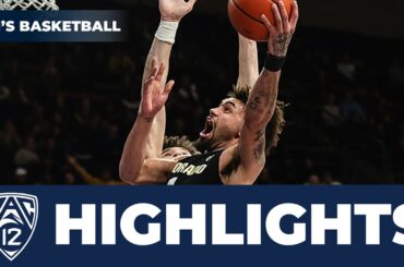 Colorado vs. Washington Men's Basketball Highlights | 2023-24 Season