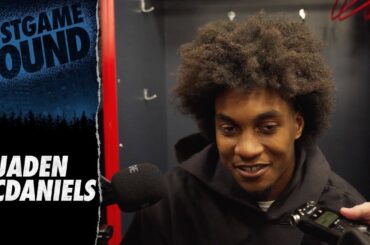 “Continuing To Play Timberwolves Basketball.” | Jaden McDaniels Postgame Sound | 01.24.24