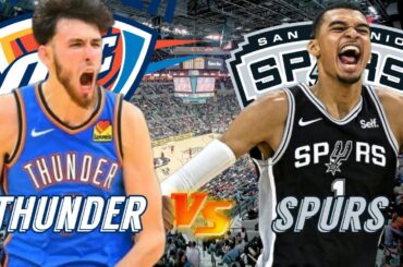 Oklahoma City Thunder vs San Antonio Spurs Live Play by Play & Reaction