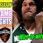 Milwaukee Bucks vs Cleveland Cavaliers [FULL GAME] Highlights Jan 24, 2024 | NBA Highlights 2024