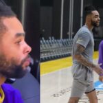 D'Angelo Russell speaks on viral video of him crying on Lakers bench 😬