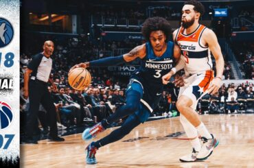 Minnesota Timberwolves Defeat Washington Wizards, 118-107 | 01.24.24