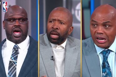 Things get HEATED on Inside the NBA 👀