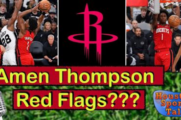 Early Amen Thompson Concerns? | Are Udoka Strategies Failing? (w/ Red Rowdy Maya)