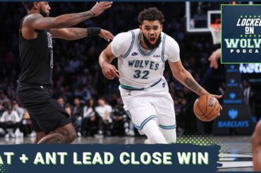 Karl-Anthony Towns' offense, Anthony Edwards' defense key Minnesota Timberwolves win over Nets