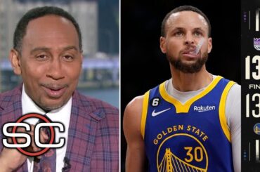 ESPN reacts to G.S. Warriors losing to Sacramento Kings 134-133 despite Steph Curry's 33 Pts