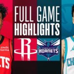 ROCKETS at HORNETS | FULL GAME HIGHLIGHTS | January 26, 2024