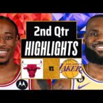 Los Angeles Lakers vs Chicago Bulls Full Highlights 2nd QTR | Jan 25 | 2024 NBA Regular Season