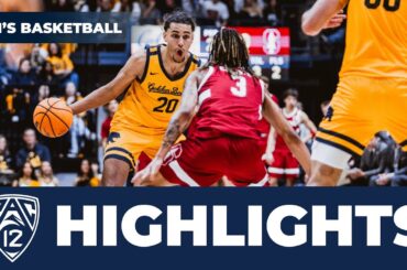 Stanford vs. Cal Men's Basketball Highlights | 2023-24 Season