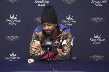 CJ McCollum on what makes the Thunder difficult | Pelicans vs. Thunder Postgame 1/26/24