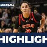 No. 16 Utah vs. Oregon Women's Basketball Highlights | 2023-24 Season