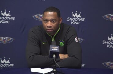 Willie Green recaps game against OKC Thunder | Pelicans vs. Thunder Postgame 1/26/24